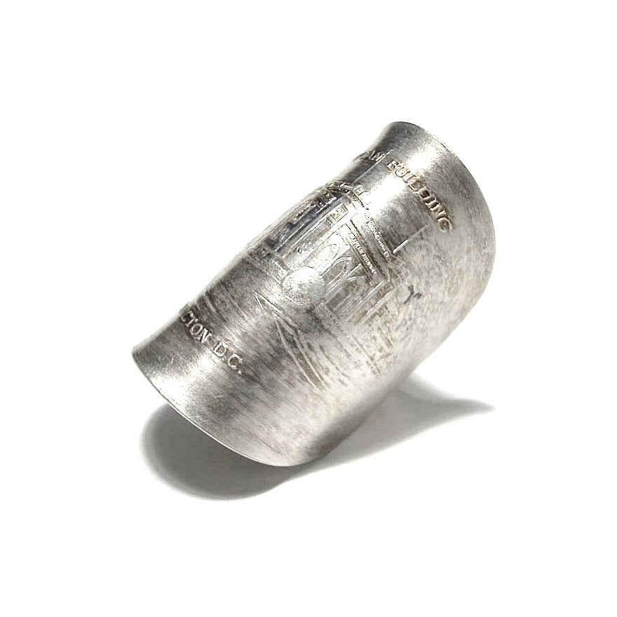 「つぼ」 Spoon Ring　No.6182　17号