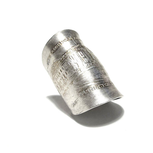 「つぼ」 Spoon Ring　No.6182　17号