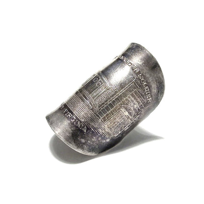 「つぼ」 Spoon Ring　No.6183　18号