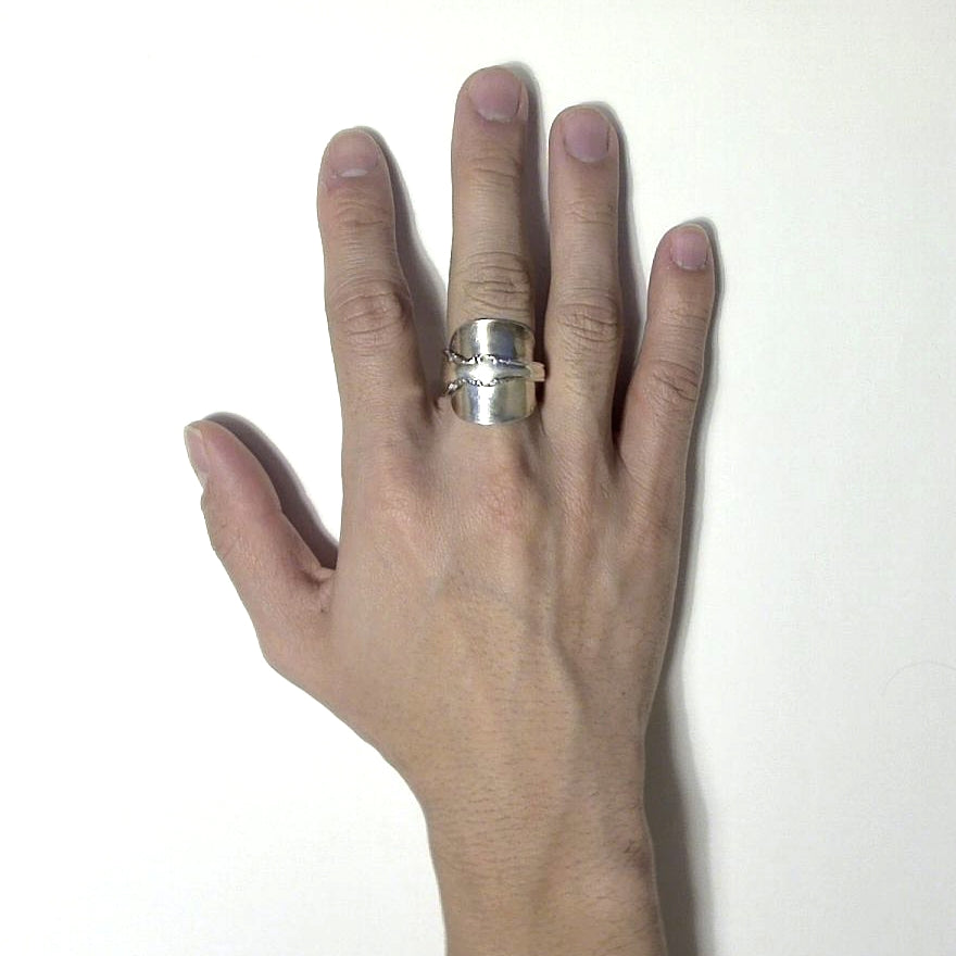 Whole Spoon Ring　No.6327　19号