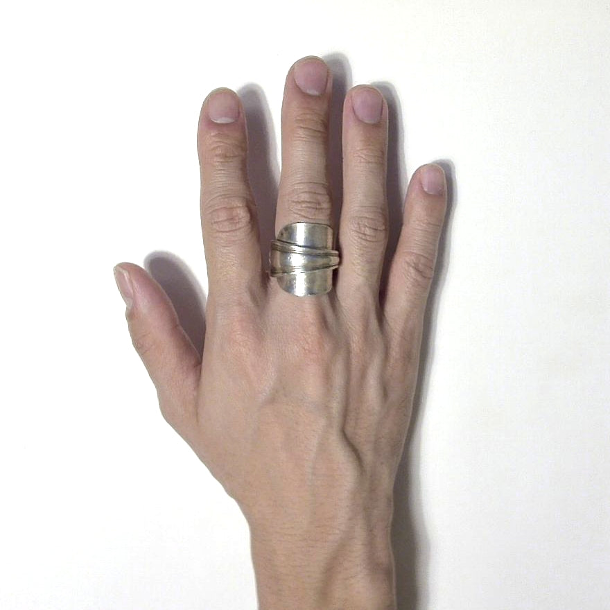 Whole Spoon Ring　No.6528　19号