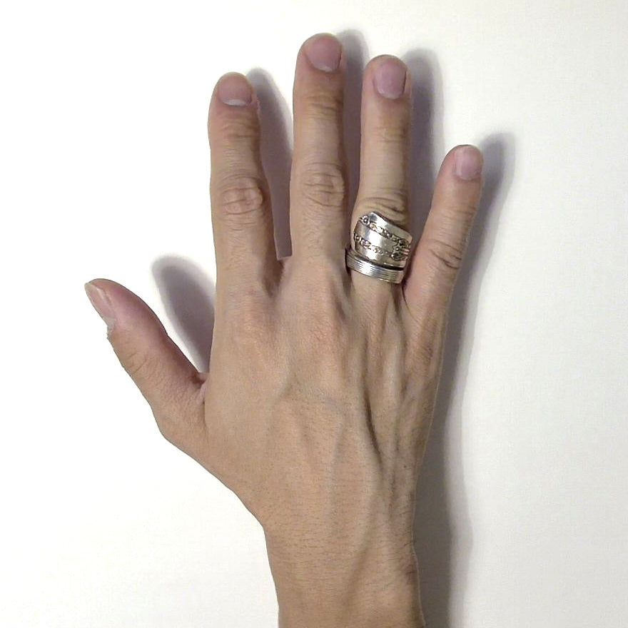 Spoon Ring　No.6560　18号