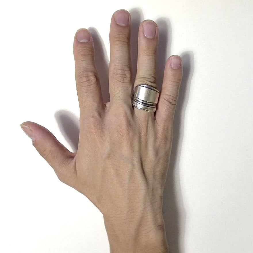 Spoon Ring　No.6577　18号