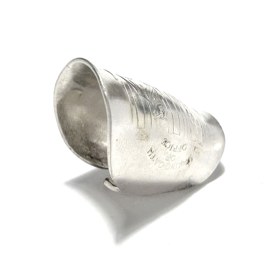 「つぼ」 Spoon Ring　No.6785　22号