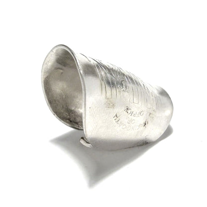 「つぼ」 Spoon Ring　No.6785　22号