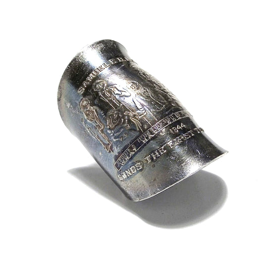 「つぼ」 Spoon Ring　No.6786　20号