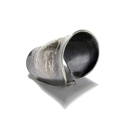「つぼ」 Spoon Ring　No.6786　20号
