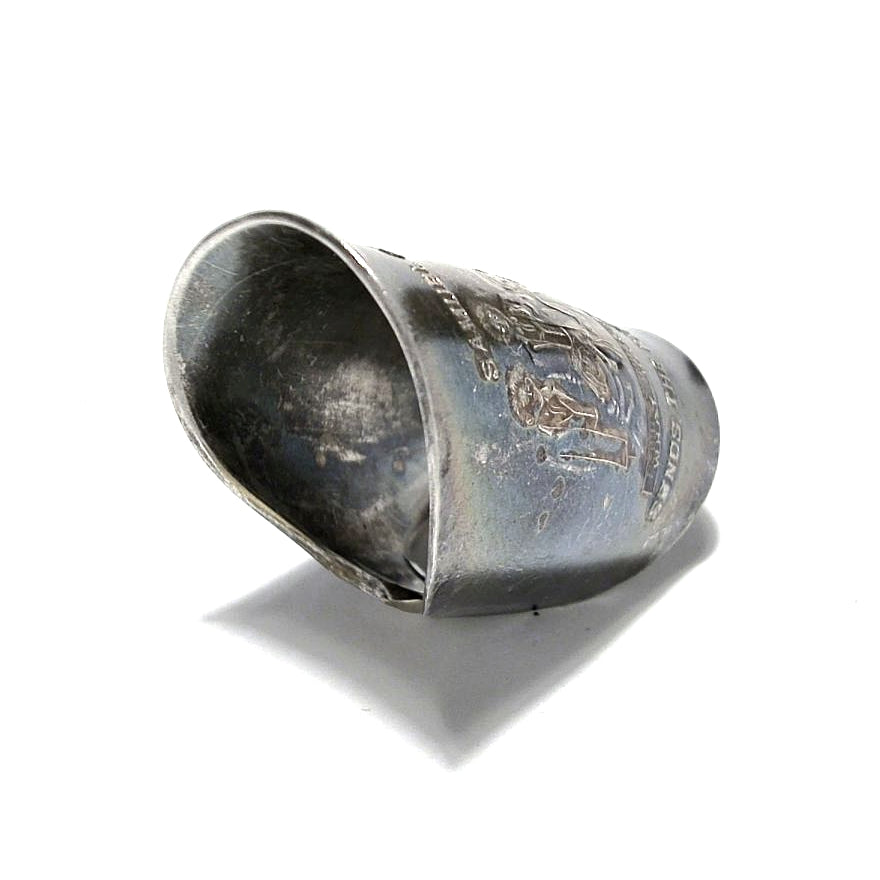 「つぼ」 Spoon Ring　No.6786　20号