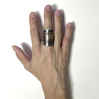 「つぼ」 Spoon Ring　No.6786　20号