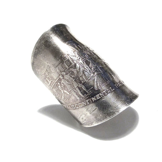 「つぼ」 Spoon Ring　No.6787　17号
