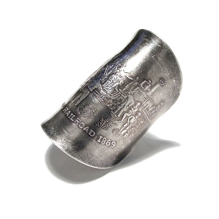 「つぼ」 Spoon Ring　No.6787　17号