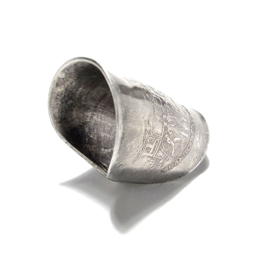 「つぼ」 Spoon Ring　No.6787　17号