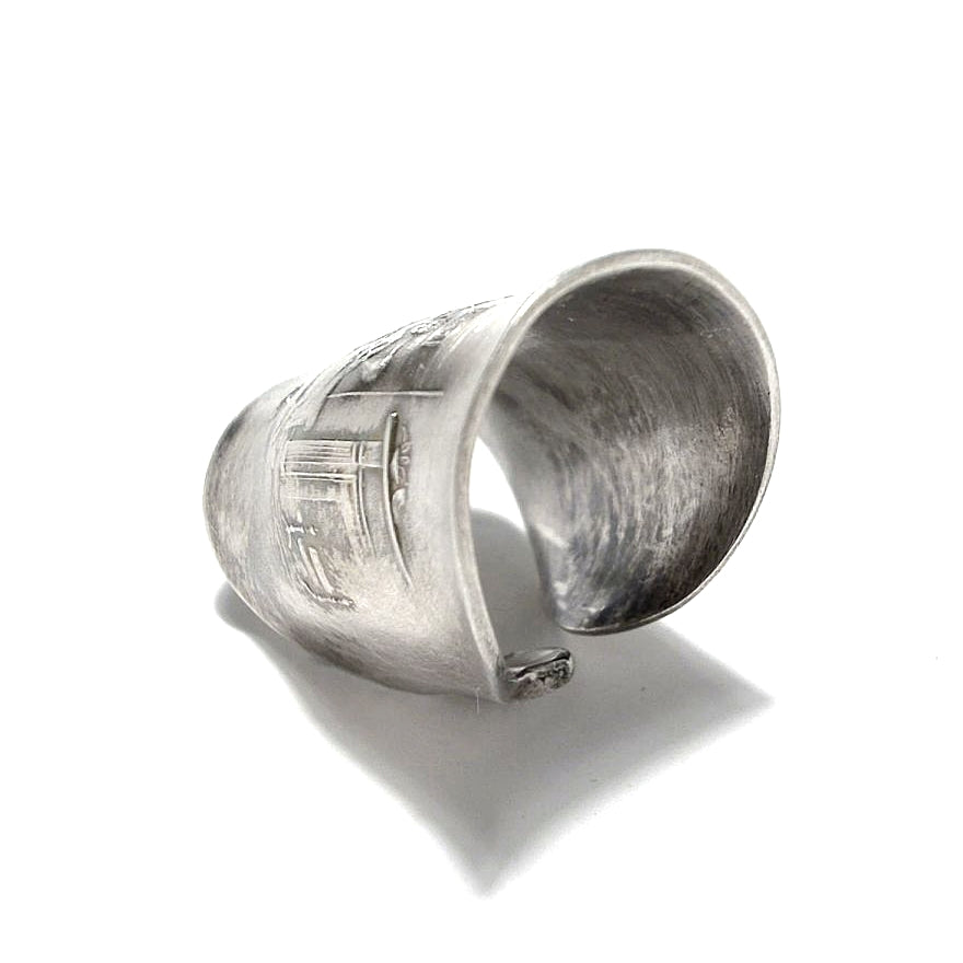 「つぼ」 Spoon Ring　No.6788　18号