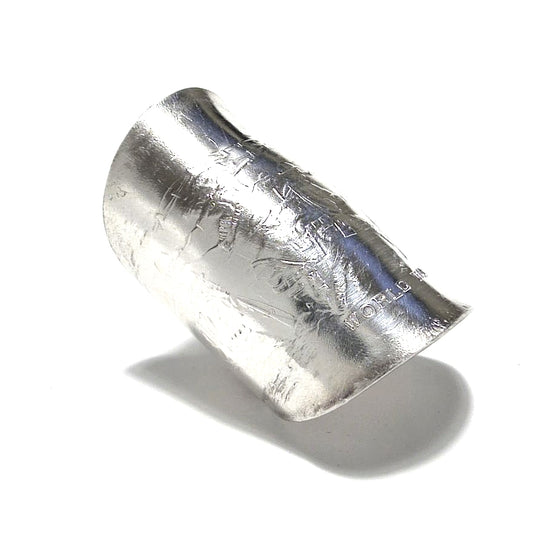 「つぼ」 Spoon Ring　No.6789　17号