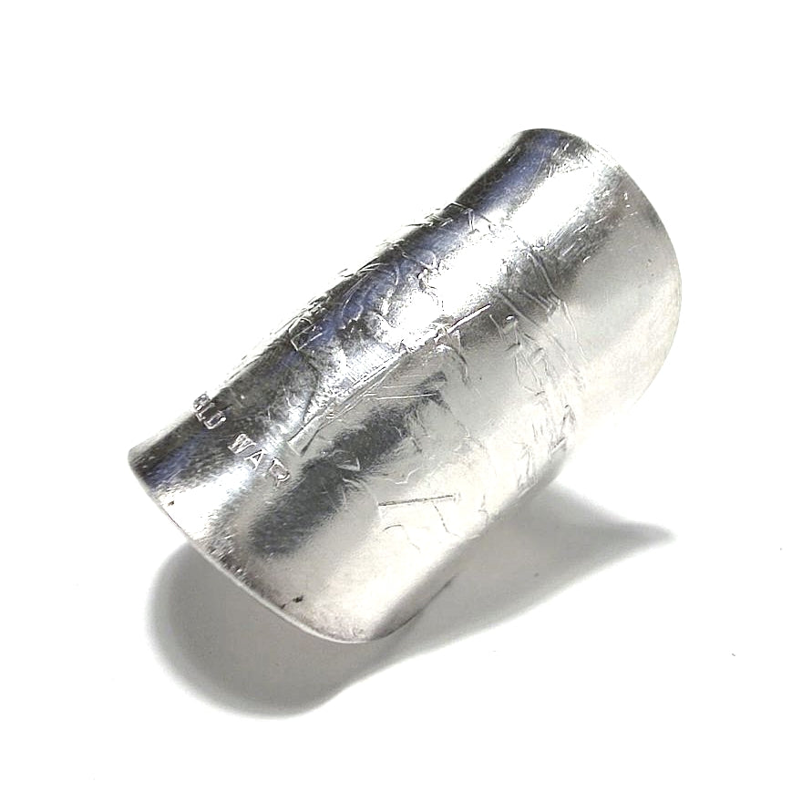 「つぼ」 Spoon Ring　No.6789　17号