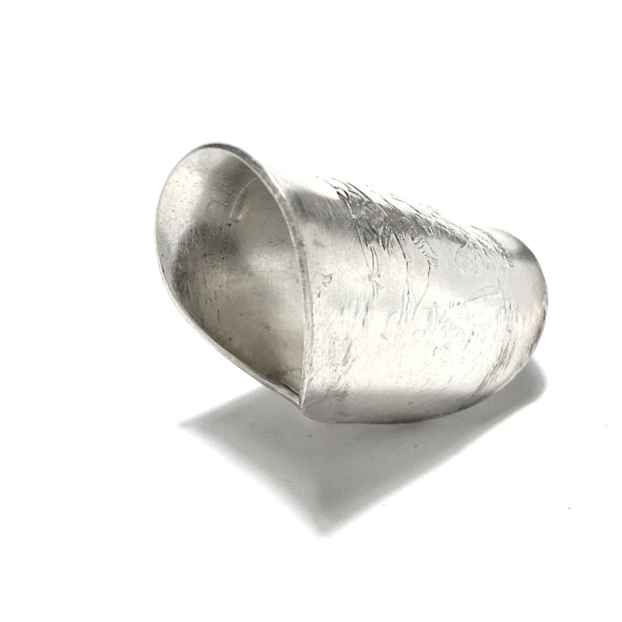 「つぼ」 Spoon Ring　No.6789　17号