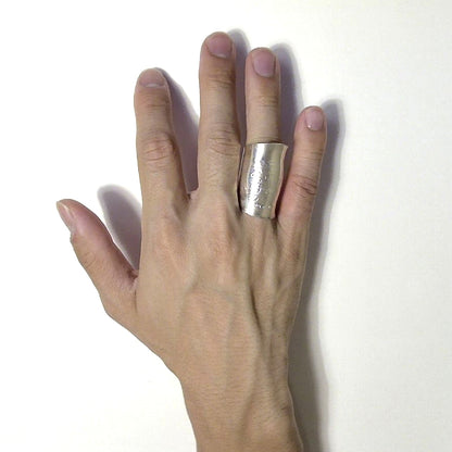 「つぼ」 Spoon Ring　No.6789　17号