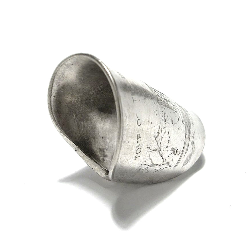 「つぼ」 Spoon Ring　No.6790　18号