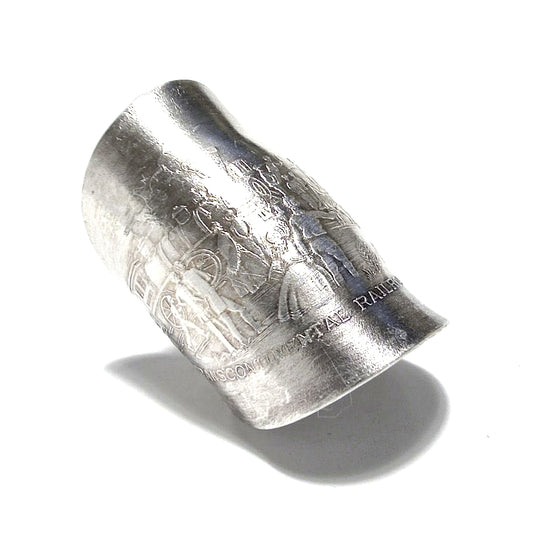 「つぼ」 Spoon Ring　No.6792　20号