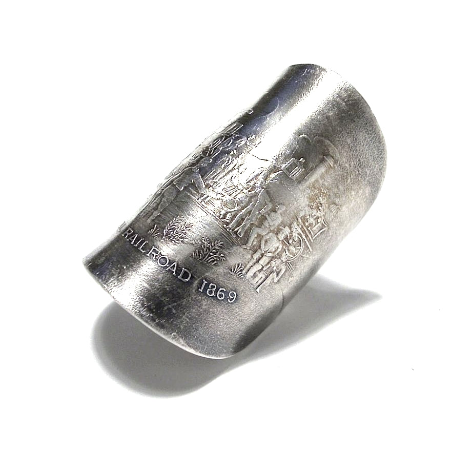 「つぼ」 Spoon Ring　No.6792　20号