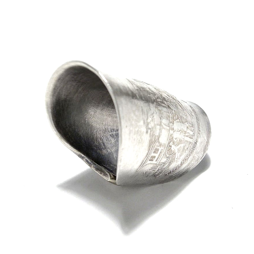 「つぼ」 Spoon Ring　No.6792　20号