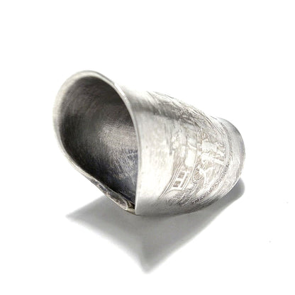 「つぼ」 Spoon Ring　No.6792　20号