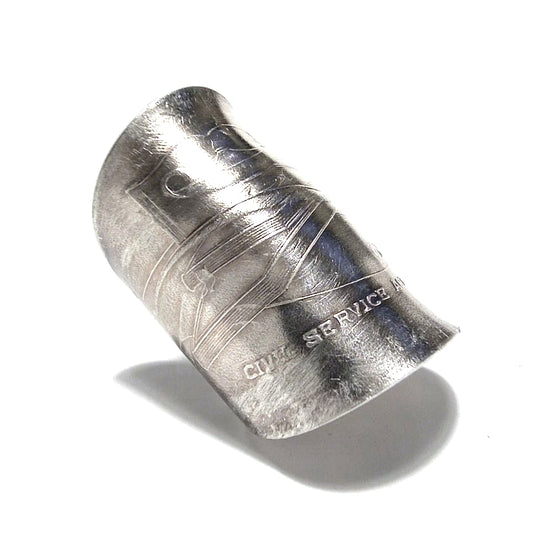 「つぼ」 Spoon Ring　No.6793　17号