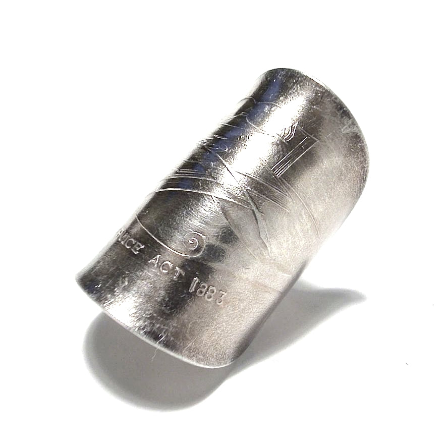 「つぼ」 Spoon Ring　No.6793　17号