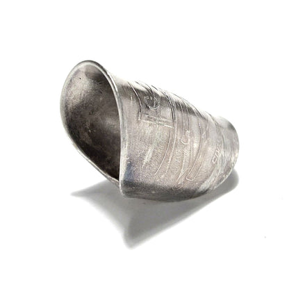 「つぼ」 Spoon Ring　No.6793　17号