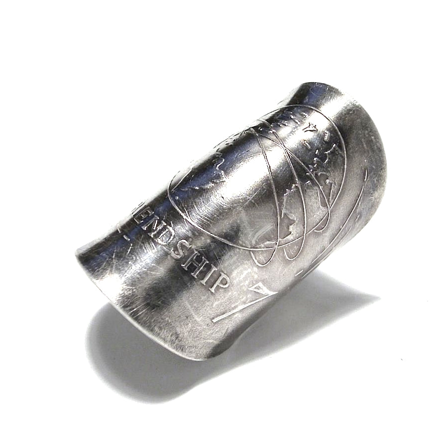 「つぼ」 Spoon Ring　No.6794　16号