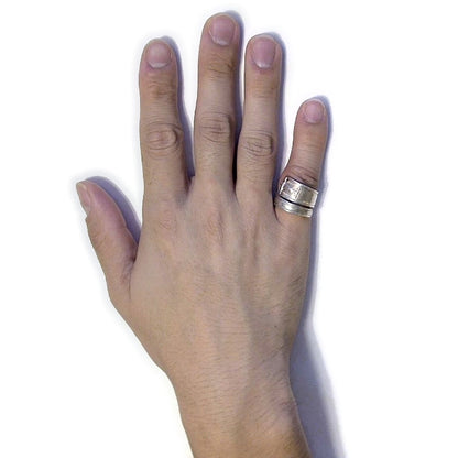 Spiral Spoon Ring　No.7953　11号
