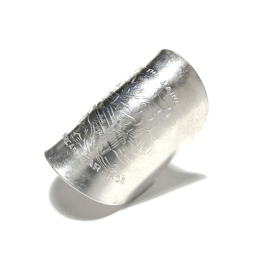 「つぼ」 Spoon Ring　No.7011　20号