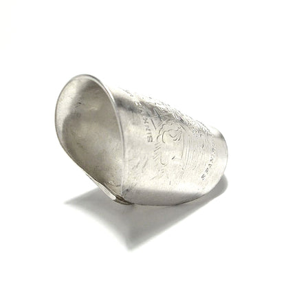 「つぼ」 Spoon Ring　No.7011　20号