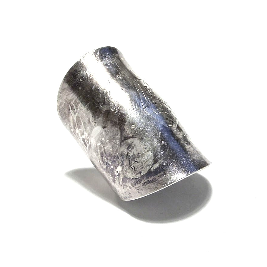 「つぼ」 Spoon Ring　No.7012　21号
