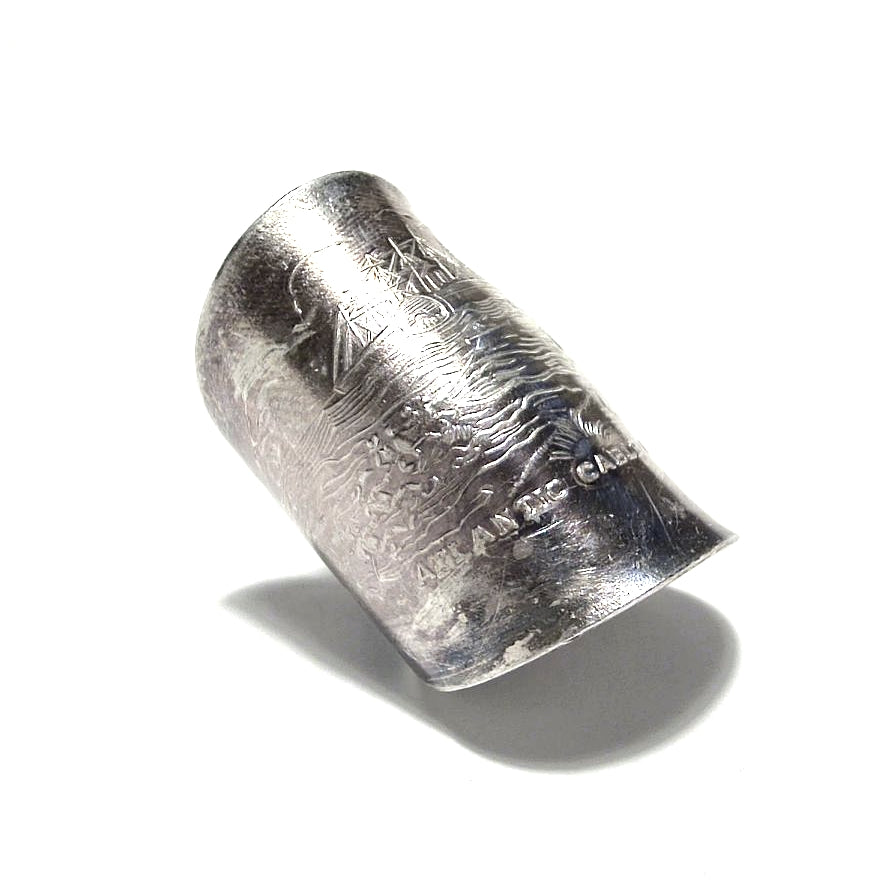 「つぼ」 Spoon Ring　No.7013　19号