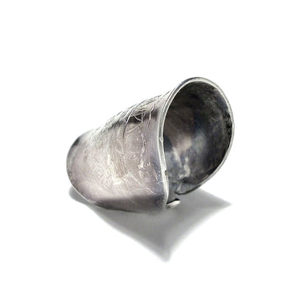 「つぼ」 Spoon Ring　No.7013　19号
