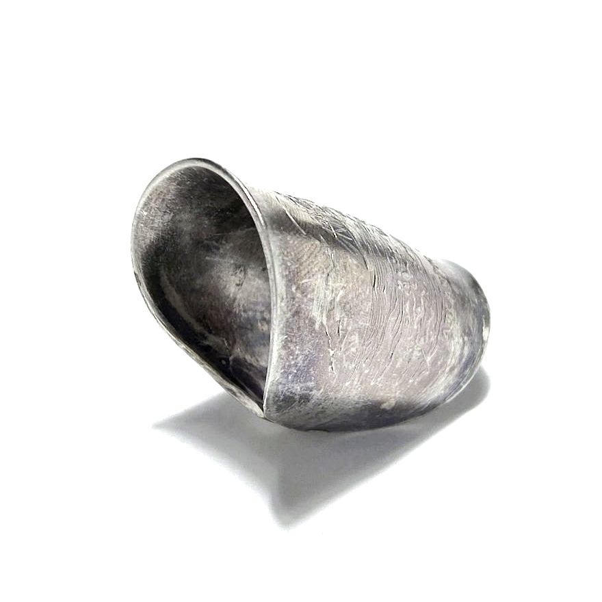 「つぼ」 Spoon Ring　No.7013　19号