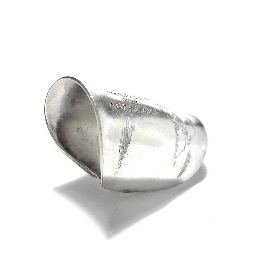「つぼ」 Spoon Ring　No.7014　18号