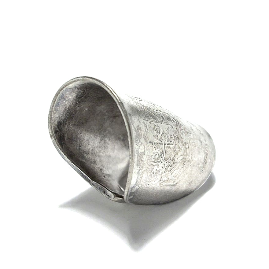 「つぼ」 Spoon Ring　No.7015　19号