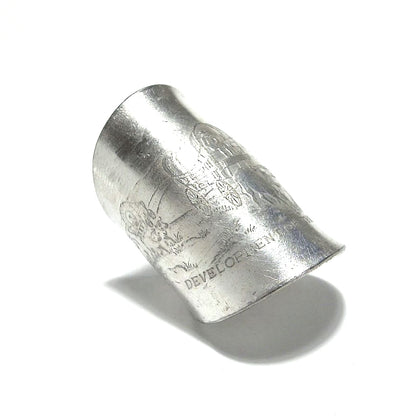 「つぼ」 Spoon Ring　No.7016　17号
