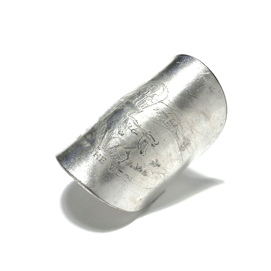 「つぼ」 Spoon Ring　No.7016　17号