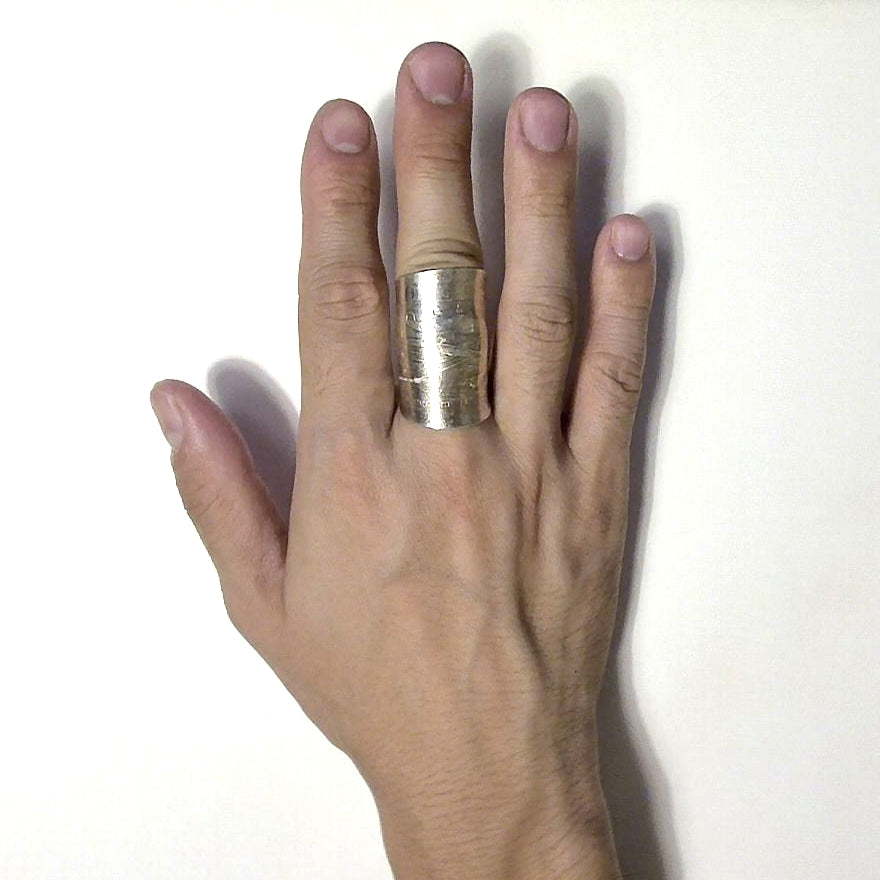 「つぼ」 Spoon Ring　No.7017　20号