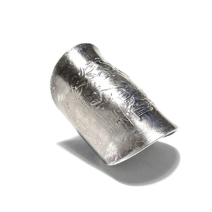 「つぼ」 Spoon Ring　No.7018　18号