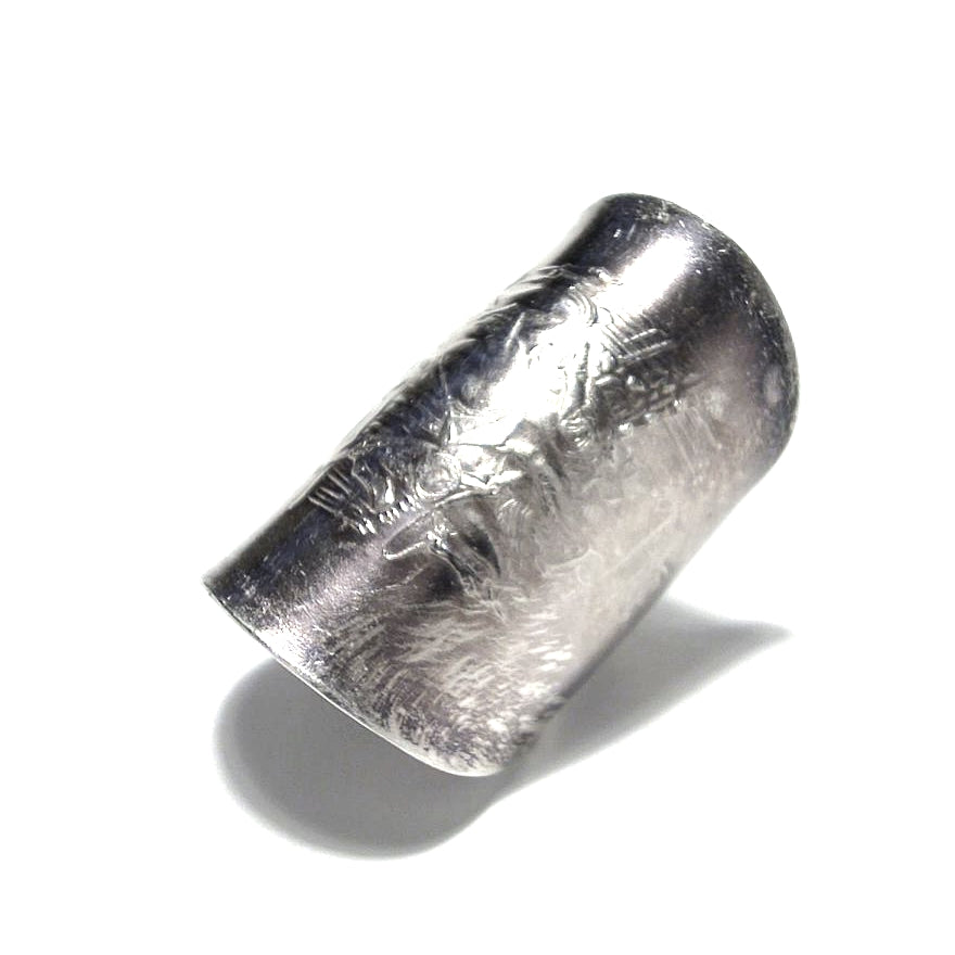 「つぼ」 Spoon Ring　No.7018　18号