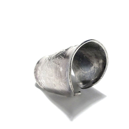 「つぼ」 Spoon Ring　No.7018　18号