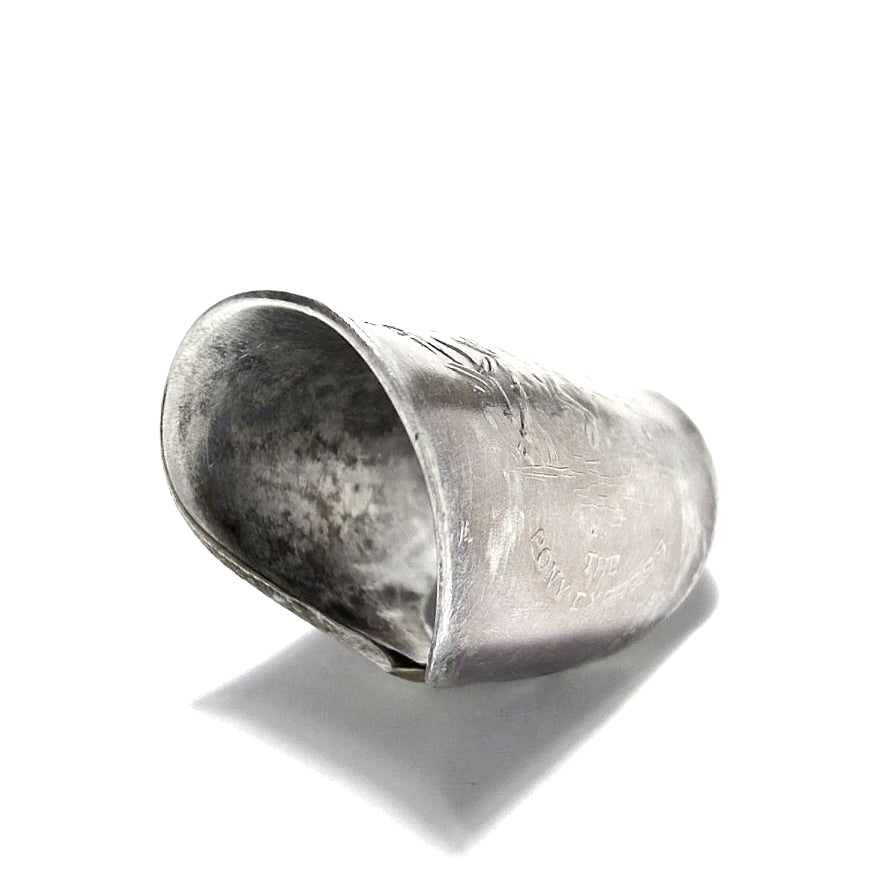 「つぼ」 Spoon Ring　No.7018　18号