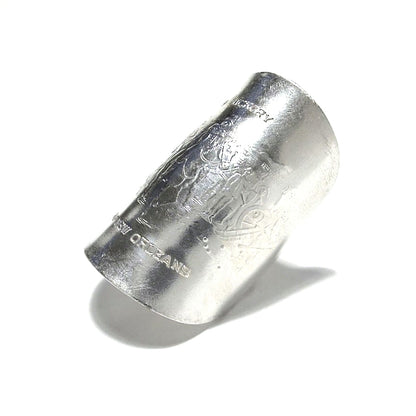 「つぼ」 Spoon Ring　No.7019　21号