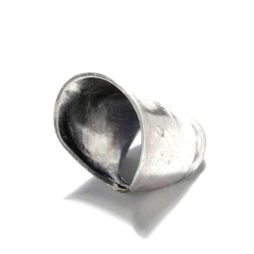 「つぼ」 Spoon Ring　No.7020　20号