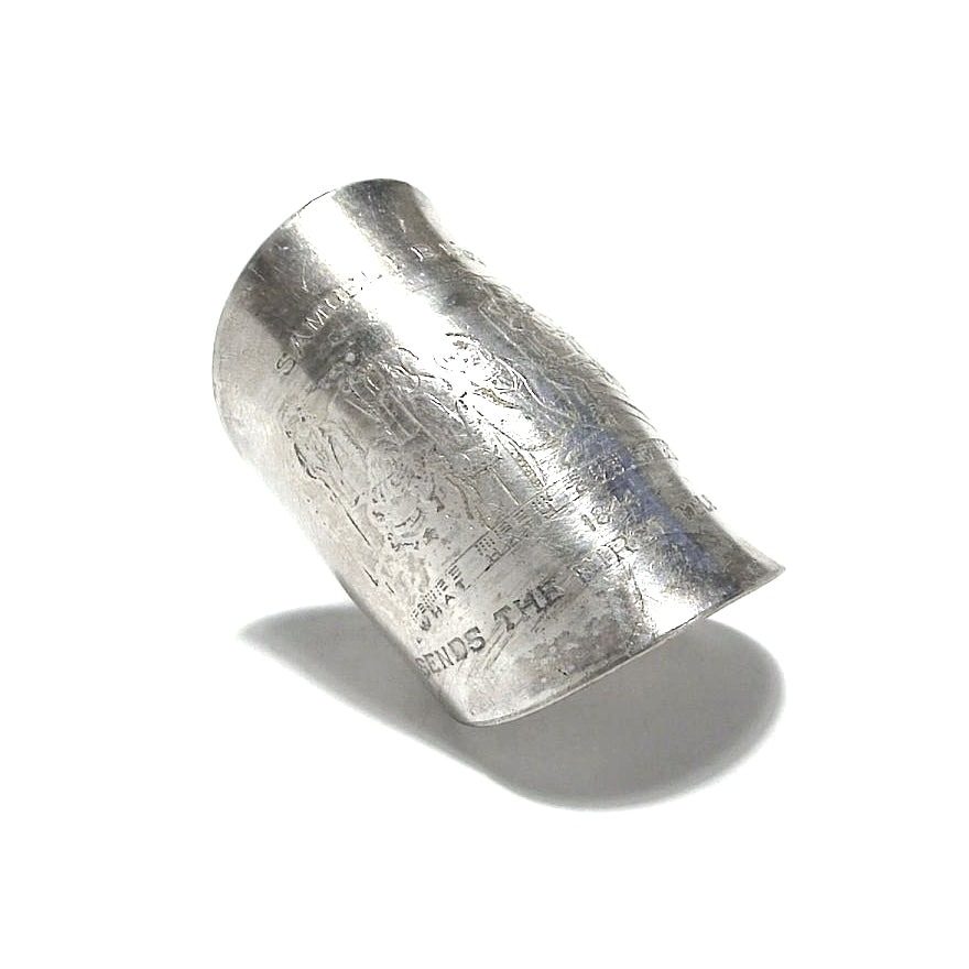 「つぼ」 Spoon Ring　No.7021　17号
