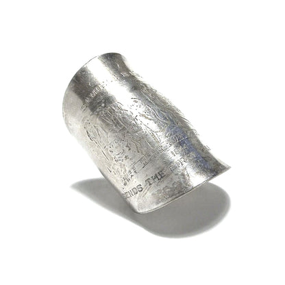 「つぼ」 Spoon Ring　No.7021　17号